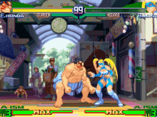 video games sprite art retro street fighter alpha3 e honda