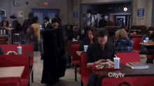 Abed Food GIF