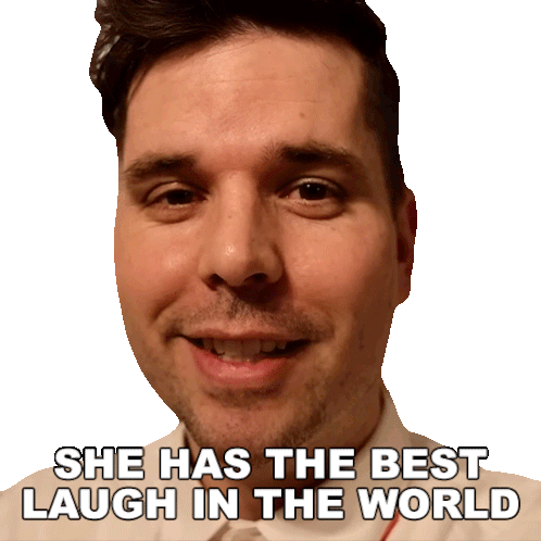 She Has The Best Laugh In The World Dave Crosby Sticker - She Has The Best Laugh In The World Dave Crosby The Crosbys Stickers