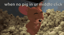 pig own you pig middle click accident