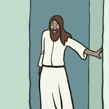 Oh Yeah Jesus GIF - Oh Yeah Jesus Walk In GIFs