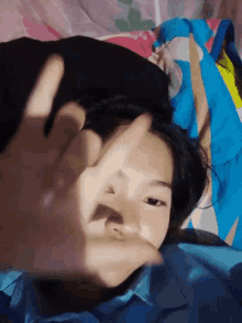 รักนะ Selfie GIF - รักนะ Selfie Rock Sign GIFs