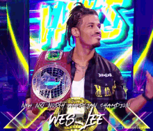 Wes Lee North American Champion GIF - Wes Lee North American Champion Nxt GIFs