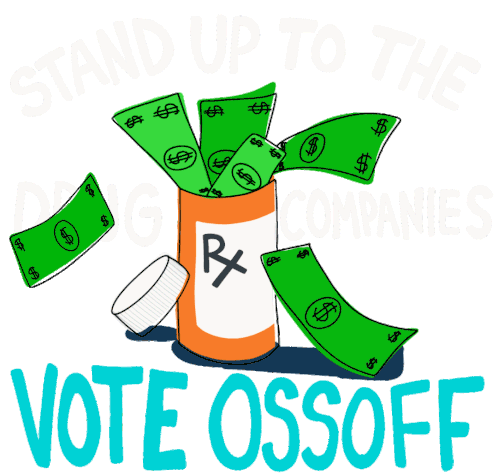 Vote Ossoff Ossoff Sticker - Vote Ossoff Ossoff Jon Ossoff Stickers