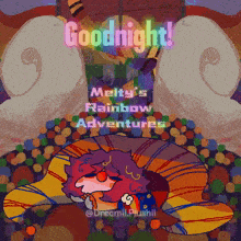 Mra Meltys Rainbow Adventures GIF - Mra Meltys Rainbow Adventures Melty The Rainbow Clown GIFs