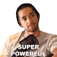 Super Powerful Wil Dasovich Sticker - Super Powerful Wil Dasovich Wil Dasovich Superhuman Stickers