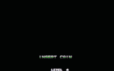 a video game screen shows a man with a sword and the words level 4 credit
