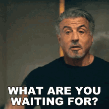 What Are You Waiting For Dwight Manfredi GIF - What Are You Waiting For Dwight Manfredi Sylvester Stallone GIFs