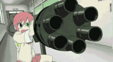 Anime girls with guns  9GAG