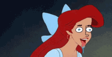 Ariel Funny GIF - Ariel Funny Sillyface GIFs