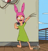Louise Belcher from Bob's Burgers
