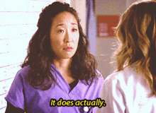 Greys Anatomy Cristina Yang GIF - Greys Anatomy Cristina Yang It Does Actually GIFs