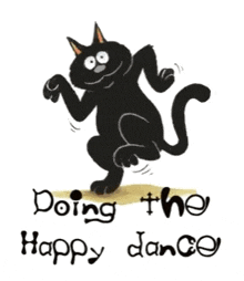 Happy Dance Cat GIF - Happy Dance Cat GIFs