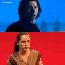 Ben Solo And Rey Reylo GIF - Ben Solo And Rey Reylo Force Dyad GIFs