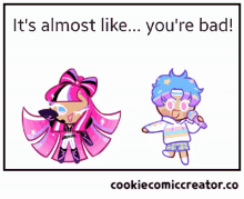 cookie run popping candy cookie sparkling glitter cookie its almost like youre bad