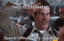 Special Officer Doofy Doofus GIF