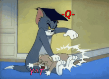 jerry slap tom and jerry spank angry