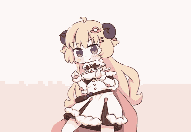 sheep anime girl