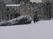Is Christmas Here Yet? GIF - Harry Potter Hagrid Pull GIFs