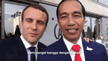 Jokowi Bertemu Macron GIF - Jokowi Macron Emmanuel Macron GIFs