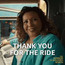 Thank You For The Ride Dolores Roach GIF - Thank You For The Ride Dolores Roach Justina Machado GIFs