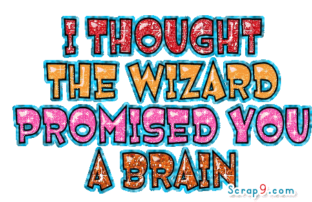 I Thought The Wizard Promised You A Brain Brainstorming Sticker - I Thought The Wizard Promised You A Brain Brainstorming Stickers