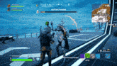 a video game is being played and captain phasma is being killed