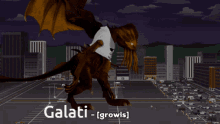 Galati Detroying GIF - Galati Detroying Monster GIFs