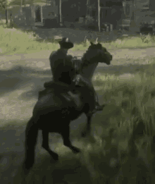 Hopping Off Horse Arrived To Destination GIF - Hopping Off Horse Arrived To Destination Get Off Your High Horse GIFs