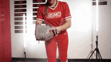 Semo Semo Softball GIF - Semo Semo Softball Maddie Carney GIFs