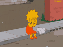 Crying Sad GIF - Crying Sad Simpsons GIFs