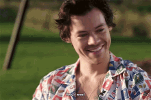Yes I Was Harry Styles GIF - Yes I Was Harry Styles Smile GIFs