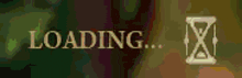 a loading screen with a triangle on it