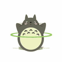 Totoro Hoola GIF