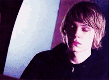 american horror story tate langdon evan peters stoned tired
