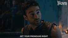 Get Your Pronouns Right The Deep GIF - Get Your Pronouns Right The Deep The Boys GIFs