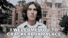 I Welcome You To The Crackerbox Palace George Harrison GIF - I Welcome You To The Crackerbox Palace George Harrison Crackerbox Palace Song GIFs