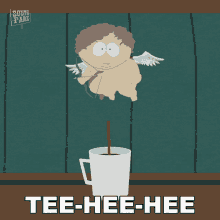 Tee Hee Hee Cupid Me GIF - Tee Hee Hee Cupid Me South Park GIFs