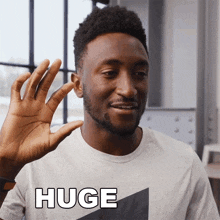 Huge But Marques Brownlee GIF - Huge But Marques Brownlee Not Sure GIFs