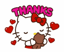 Thanks Hello Kitty GIF - Thanks Hello Kitty GIFs