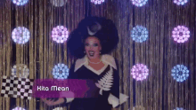Kita Mean Rugby GIF - Kita Mean Rugby Drag Queen GIFs