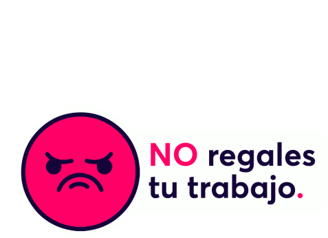 Weplash No Regales Tu Trabajo Sticker - Weplash No Regales Tu Trabajo Stickers