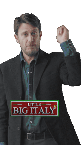 Francesco Panella Little Big Italy Sticker - Francesco Panella Little Big Italy Voglio Di Piu Stickers