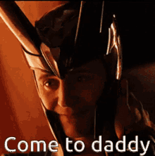 loki come to me daddy come on over