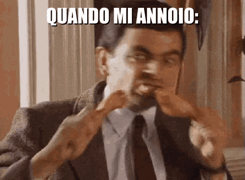 Meme di ragazzo nero nervoso