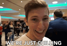 Were Just Chilling Chilling GIF - Were Just Chilling Chilling Relaxing GIFs