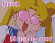 Ooh, Muero De Amor GIF - Corazones Sailor Moon Que Lindo GIFs