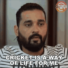 Cricket Is A Way Of Life For Me Murali Vijay GIF - Cricket Is A Way Of Life For Me Murali Vijay Qu Play GIFs