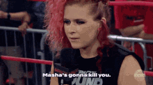 Masha Slamovich Impact Wrestling GIF - Masha Slamovich Impact Wrestling GIFs