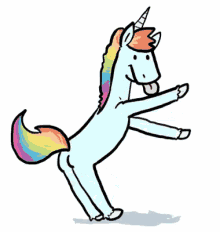 Unicorn Rainbow GIF - Unicorn Rainbow Dancing GIFs